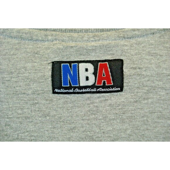 NBA UNK T Shirt Longwear Official Licensed Tee Long Sleeve Basketball Logo Sz L - Picture 12 of 13
